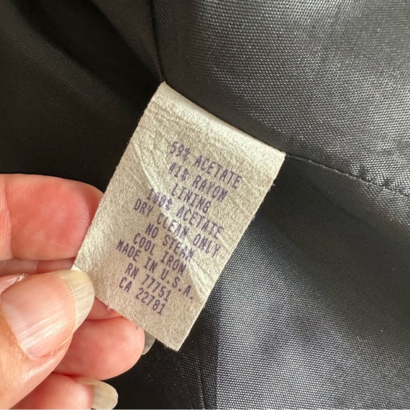 ⚡️FLASH SALE⚡️90s Vintage Betsey Johnson Floral Satin Blazer Jacket✨Small✨Roses - Picture 13 of 13